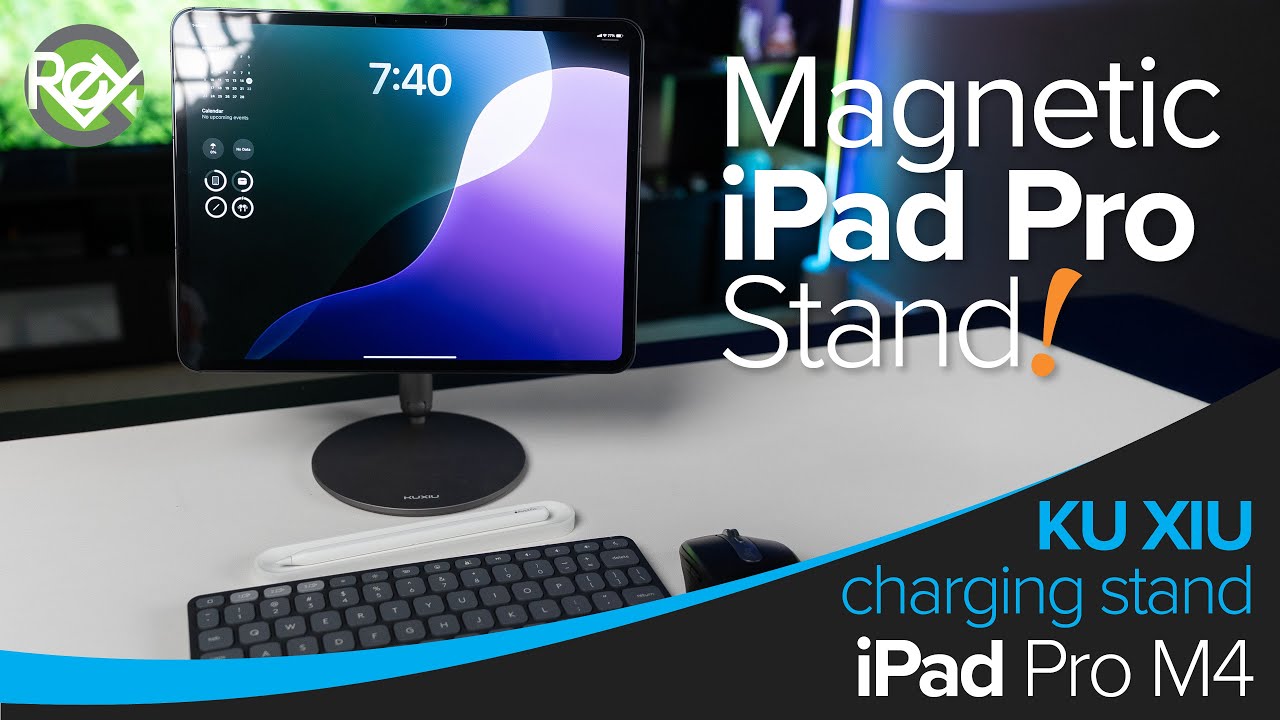 KU XIU Magnetic charging stand for the M4 iPad Pro 13