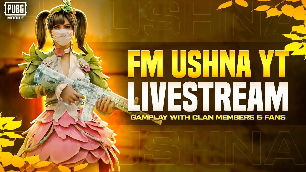 FM USHNA IS LIVE- PUBG MOBILE PAKISTAN