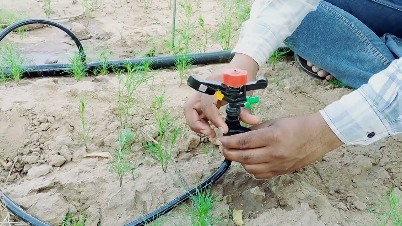 mini Sprinkler// मिनी स्प्रिंकलर वॉल सेट को किस प्रकार रेडी करना है पानी ही पानी पूरा वीडियो देखें
