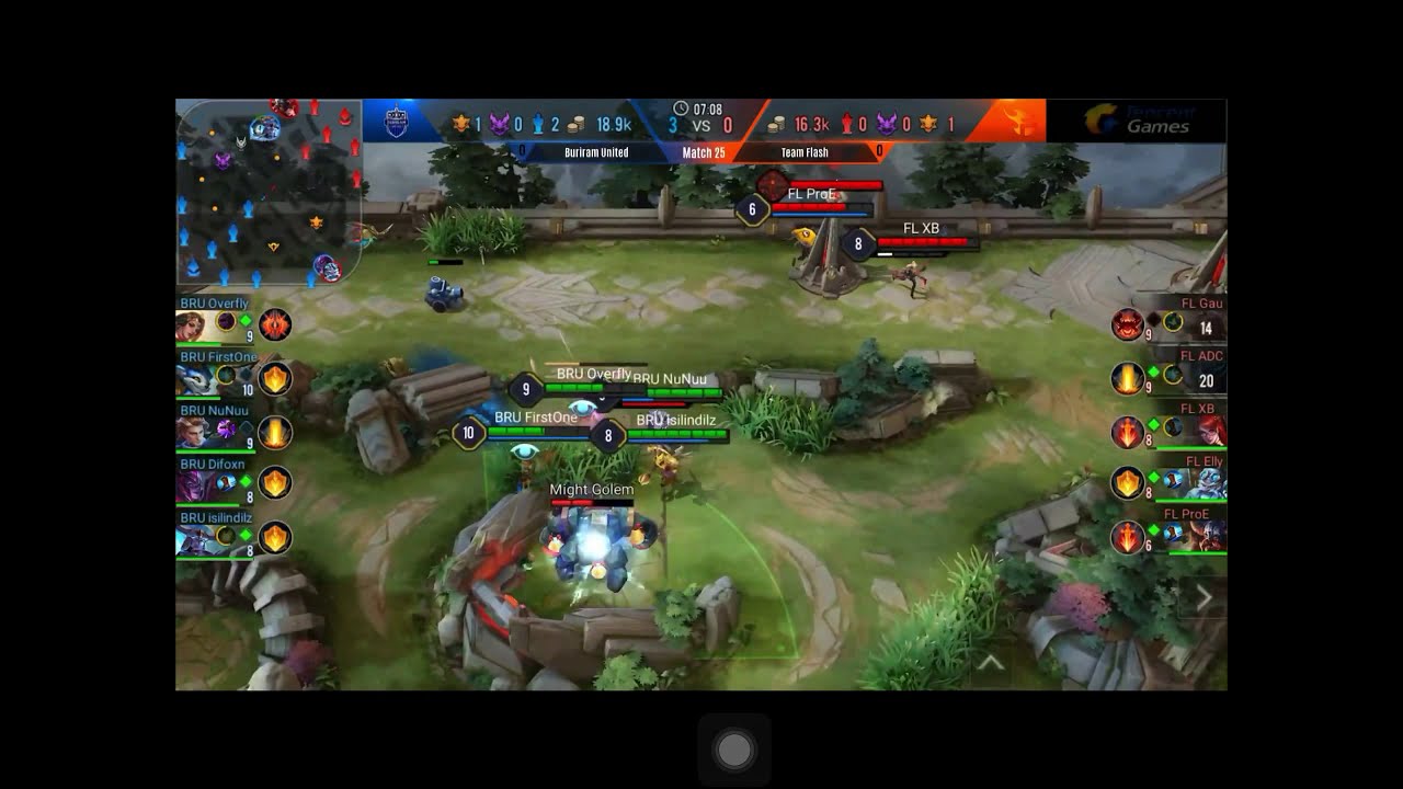 ROV : AIC 2019 Team Flash VS Buriram United (Group Stage DAY 5 Match 1)