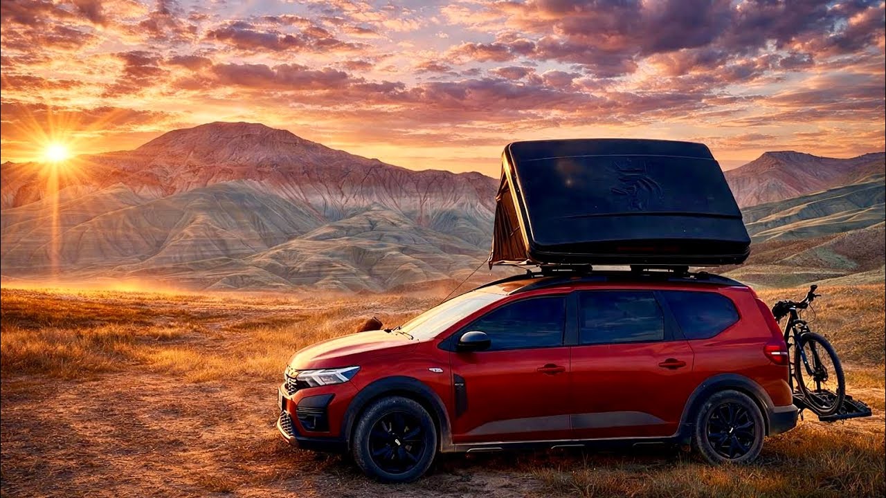 Gökkuşağı Tepelerinde Kamp Yaptık 🏕️🚙