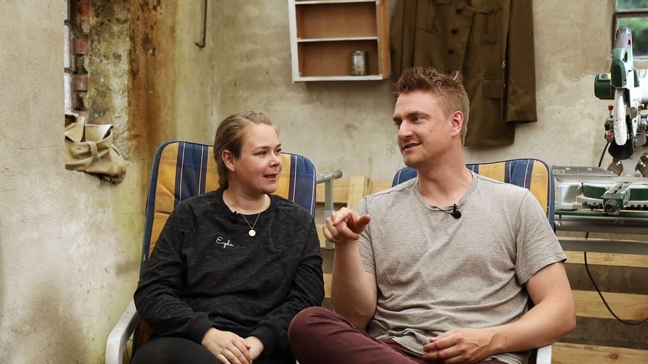 Nyt AUBO køkken hjemme hos Trine & Mikkel fra TV 2 Nybyggerne