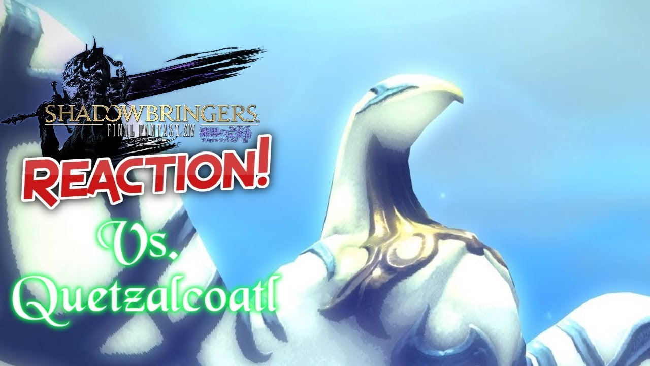 Vs. Quetzalcoatl - Krimson KB Reacts - FFXIV Shadowbringers Reaction