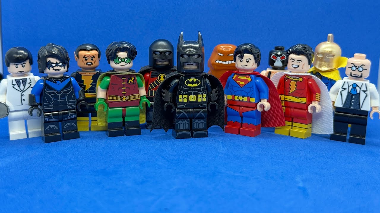 Custom Lego DC Minifigs (3rd party, purist and semi purists)
