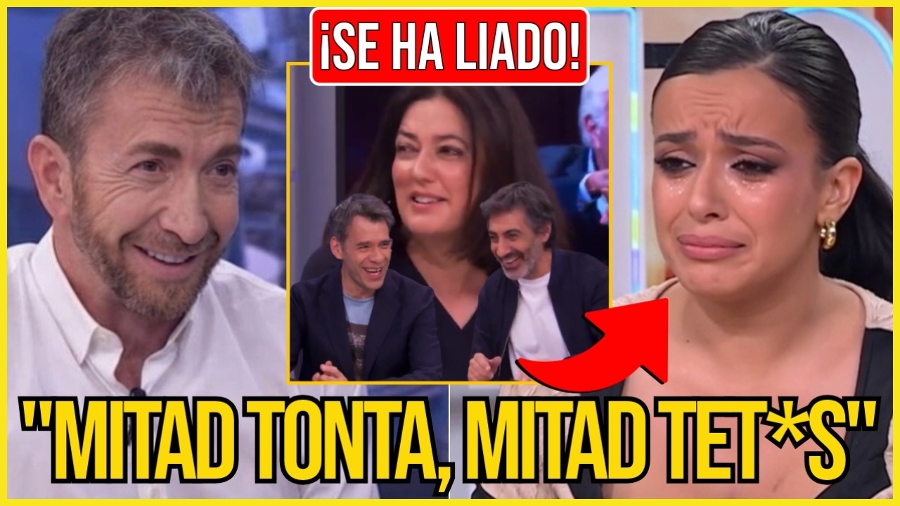 💥SE CEBAN CON SARAH SANTAOLALLA EN EL HORMIGUERO TRAS ESCUCHARSE ESTO: 