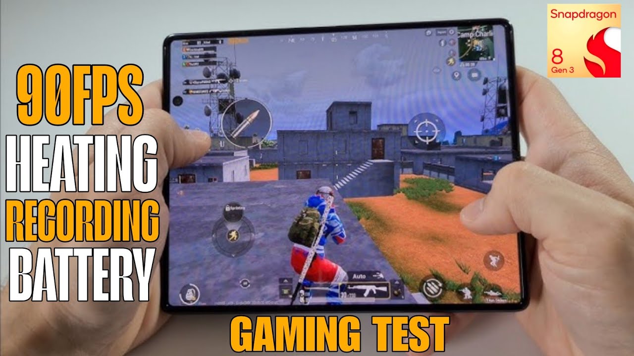 Vivo X Fold 5 Pubg Mobile Test | 8 Gen 3 120FPS ? HEATING Issues Lag  | Not Bad ? 