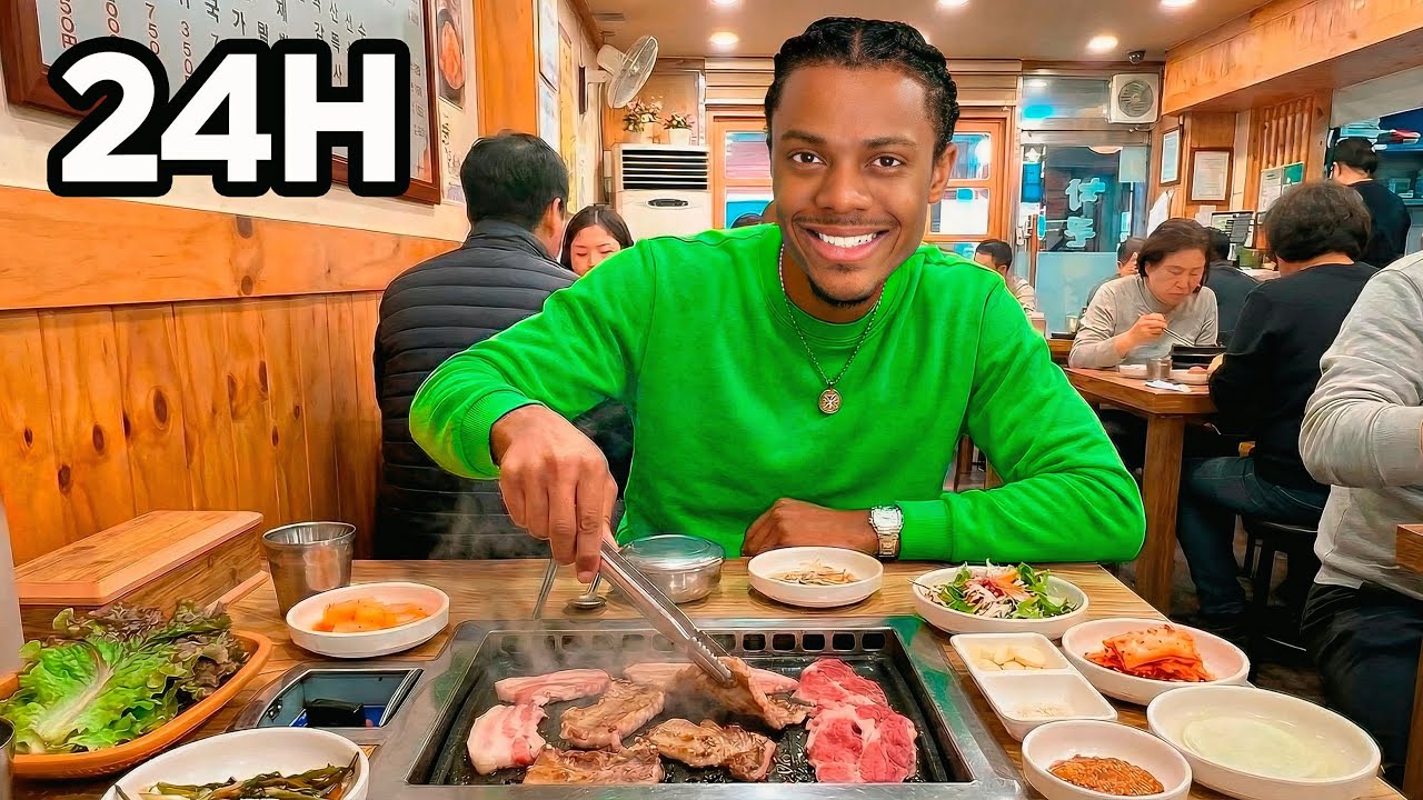 Eating Like The Average Korean For a Day
