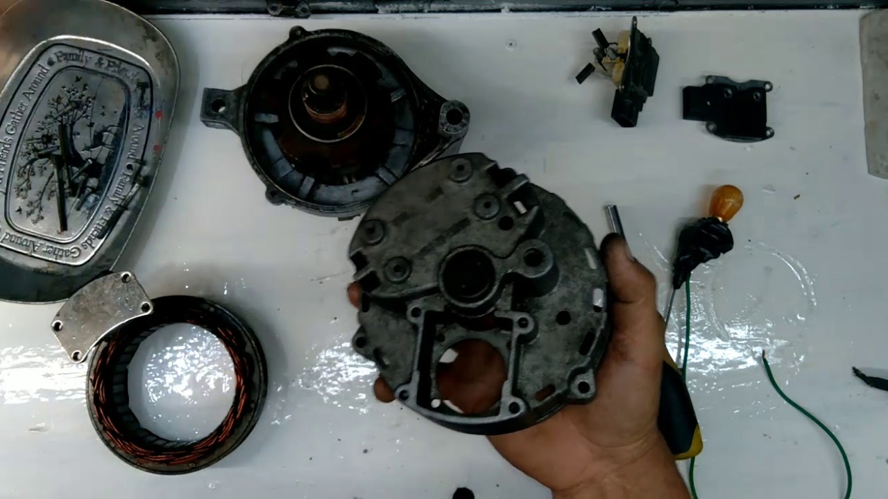 ALTERNADOR DE FORD  PICK UP  MODELOS   80s  y  90s  Explicacion completa para repararlo