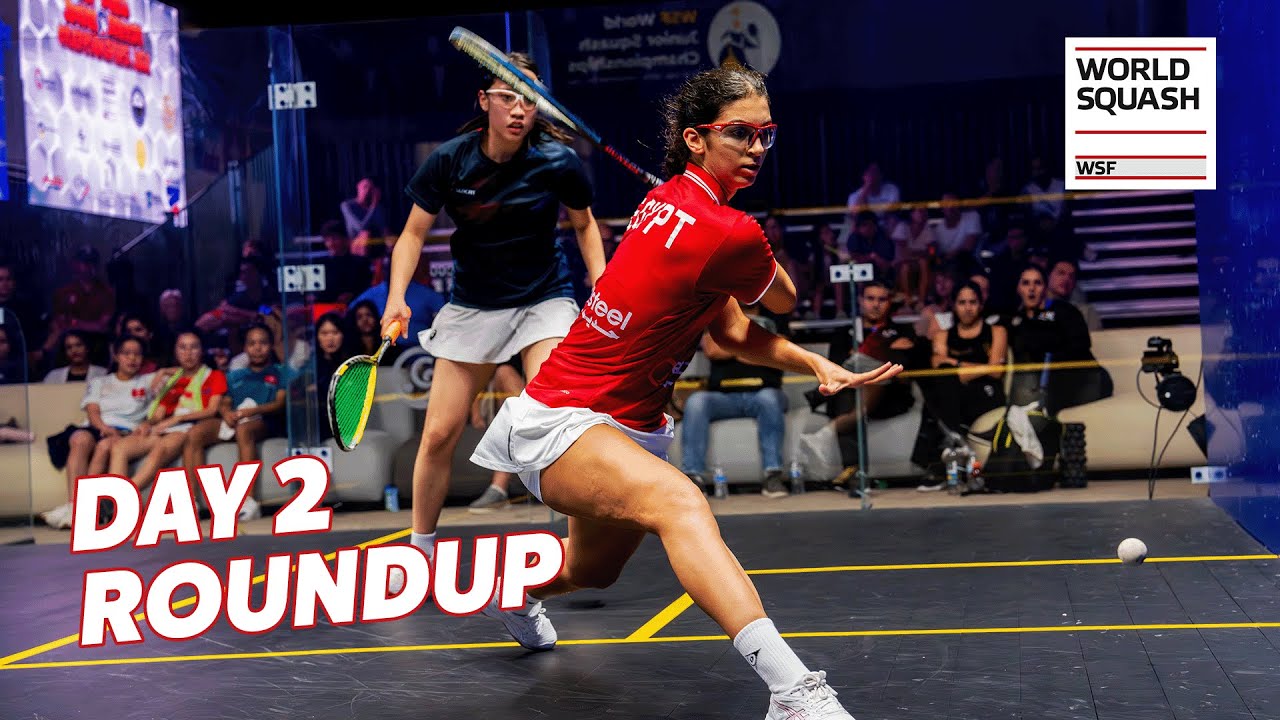2024 WSF World Junior Squash Championships - Day 2 Roundup