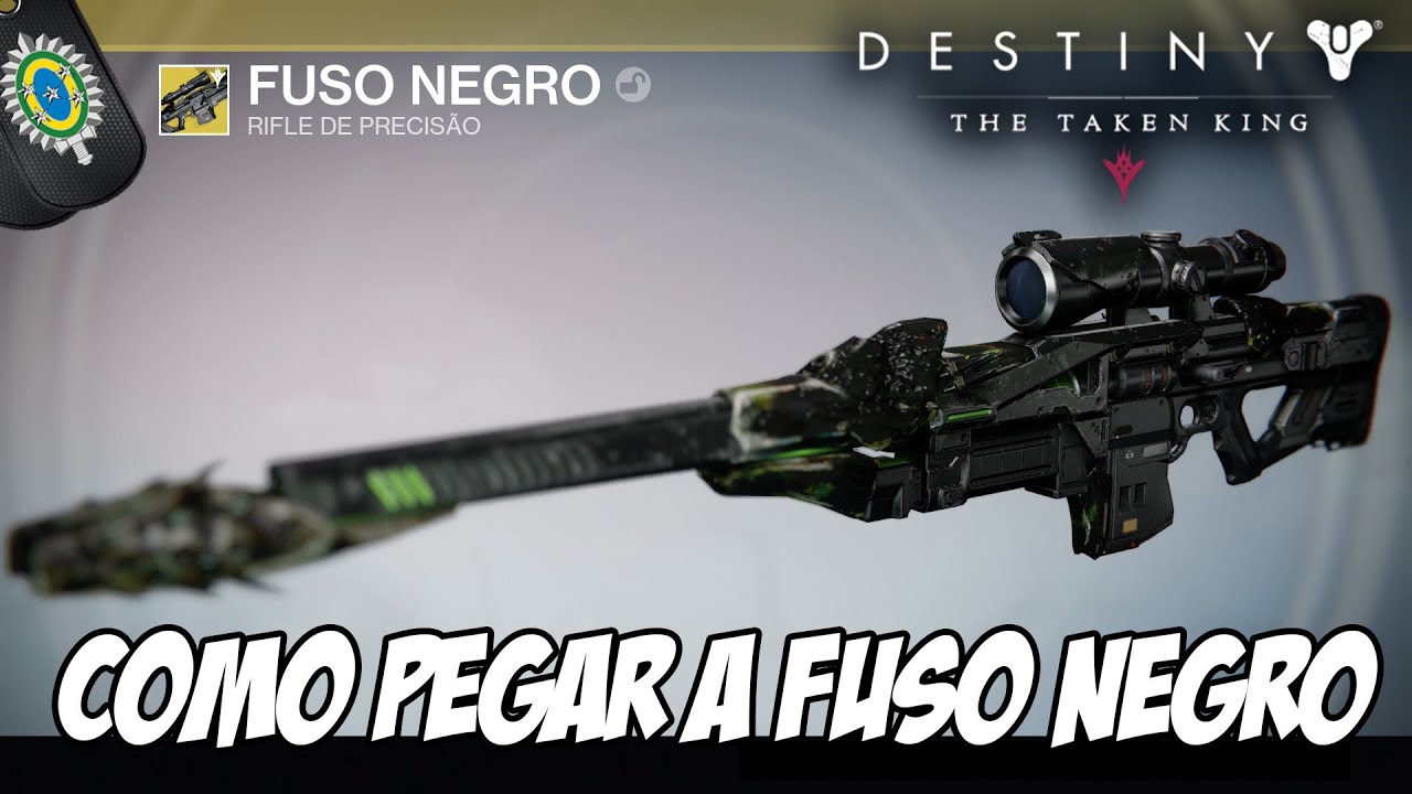 Destiny TTK - Como Pegar a Fuso Negro: Sniper Exótica!