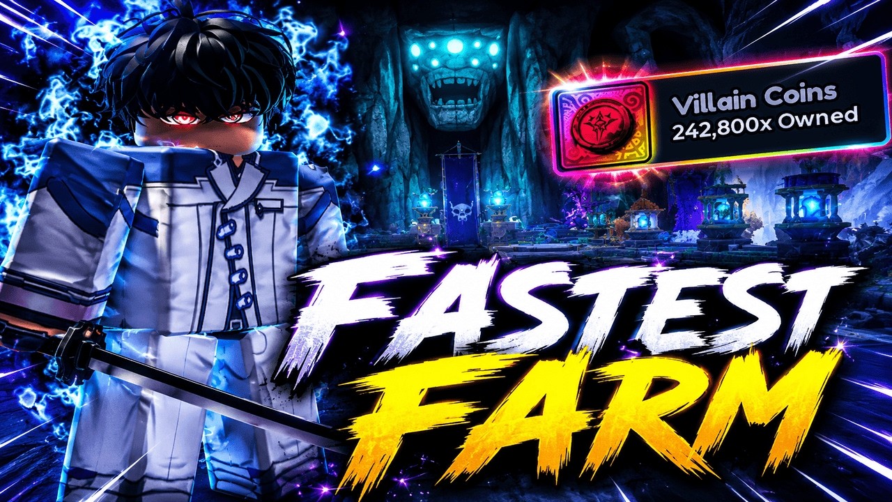 The FASTEST Way to Farm Villain Coins | Anime Expeditions