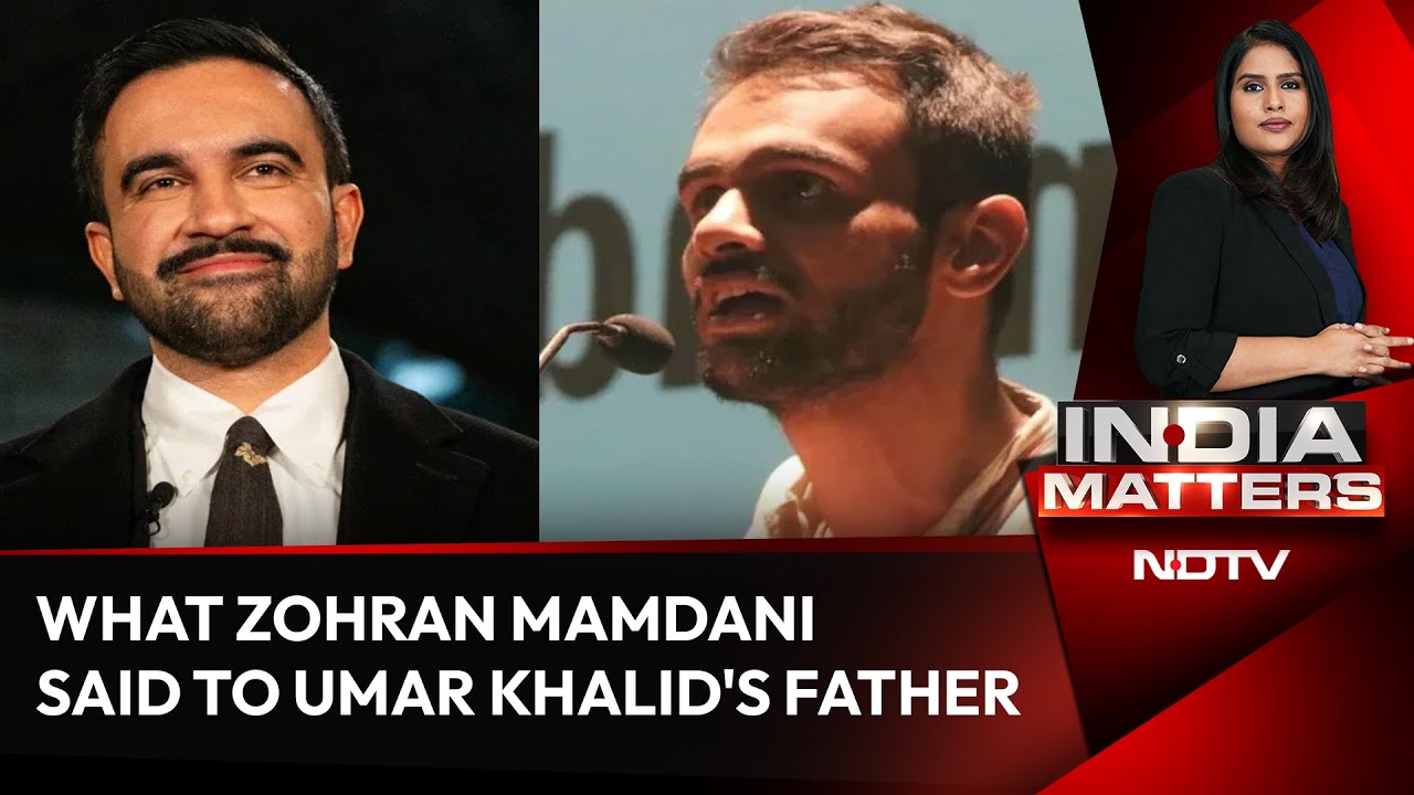 Umar Khalid News | 'I Am Following His Case': What Zohran Mamdani Said To Umar Khalid's Father