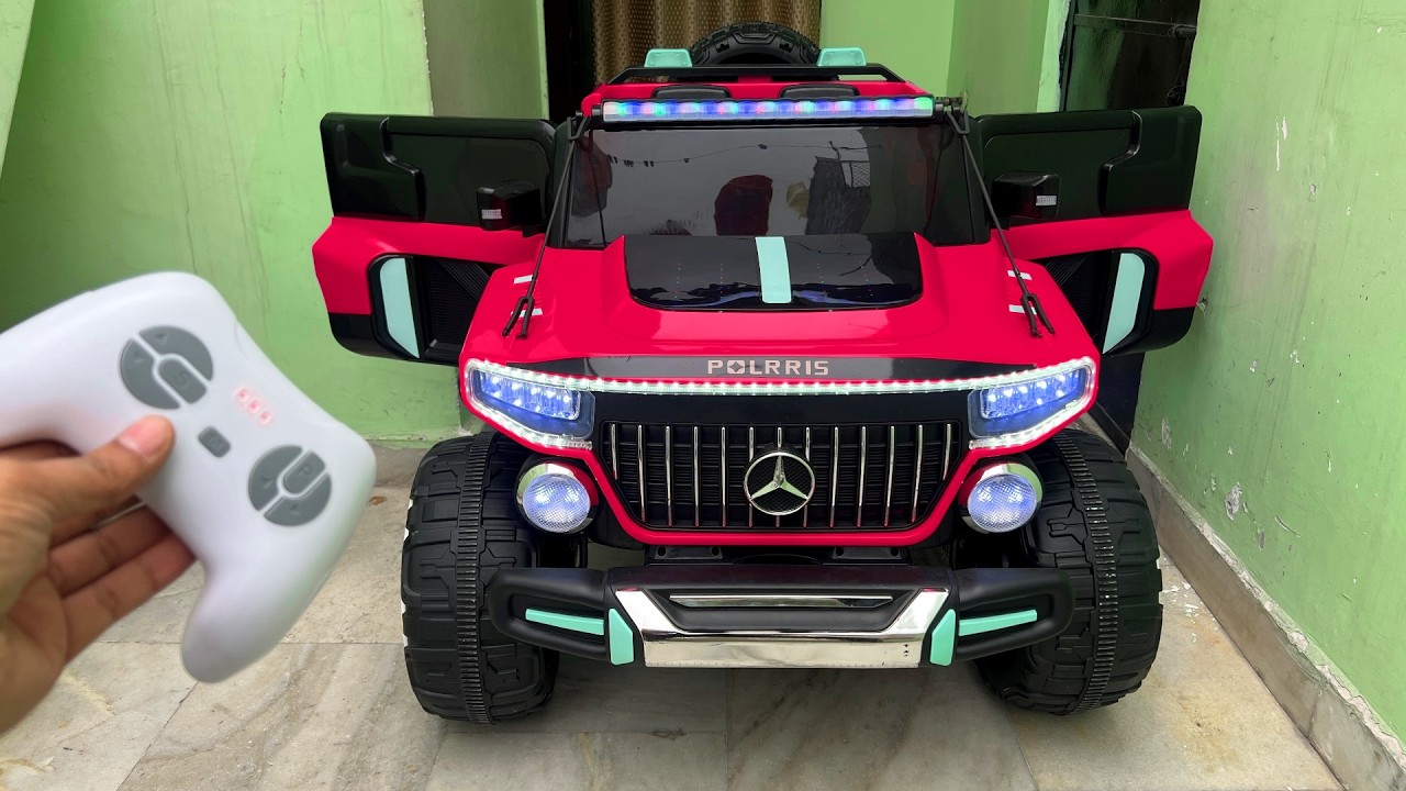 Ride on RC Mercedes Car Unboxing & Testing | Shamshad Maker🔥🔥