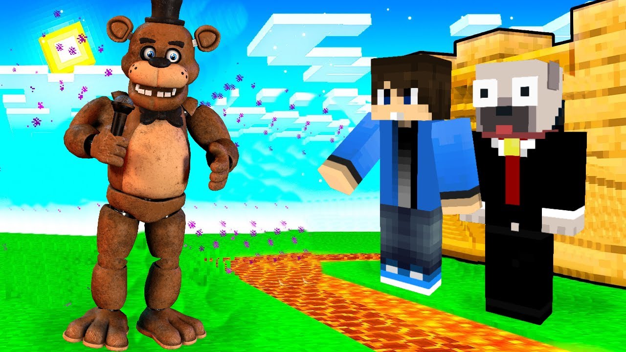 FNAF FREDDY vs VÉDETT PIZZÁZÓ A MINECRAFTBAN!