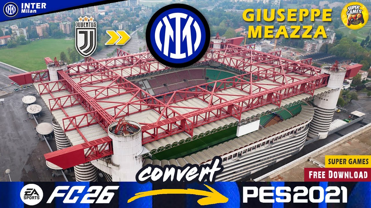 Джузеппе Меацца конвертируется из FC26 ✅ Бесплатная загрузка | Inter Milan 🆚 Juventus | Серия А |...