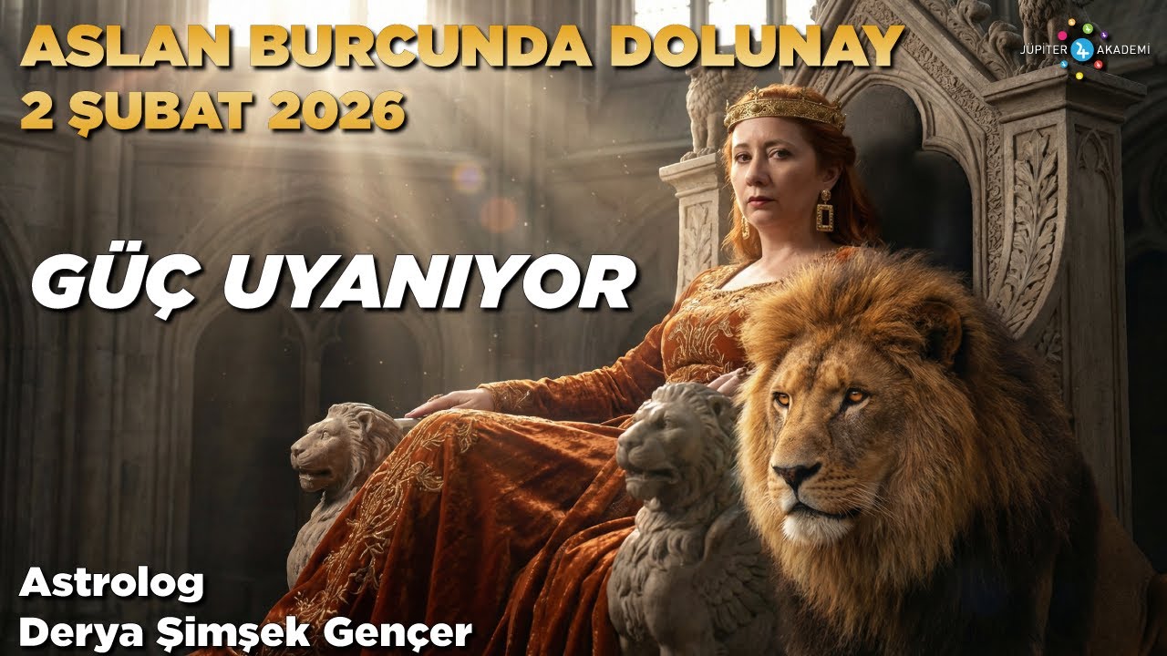 2 Şubat 2026 / Aslan Burcunda Dolunay / Güç Uyanıyor