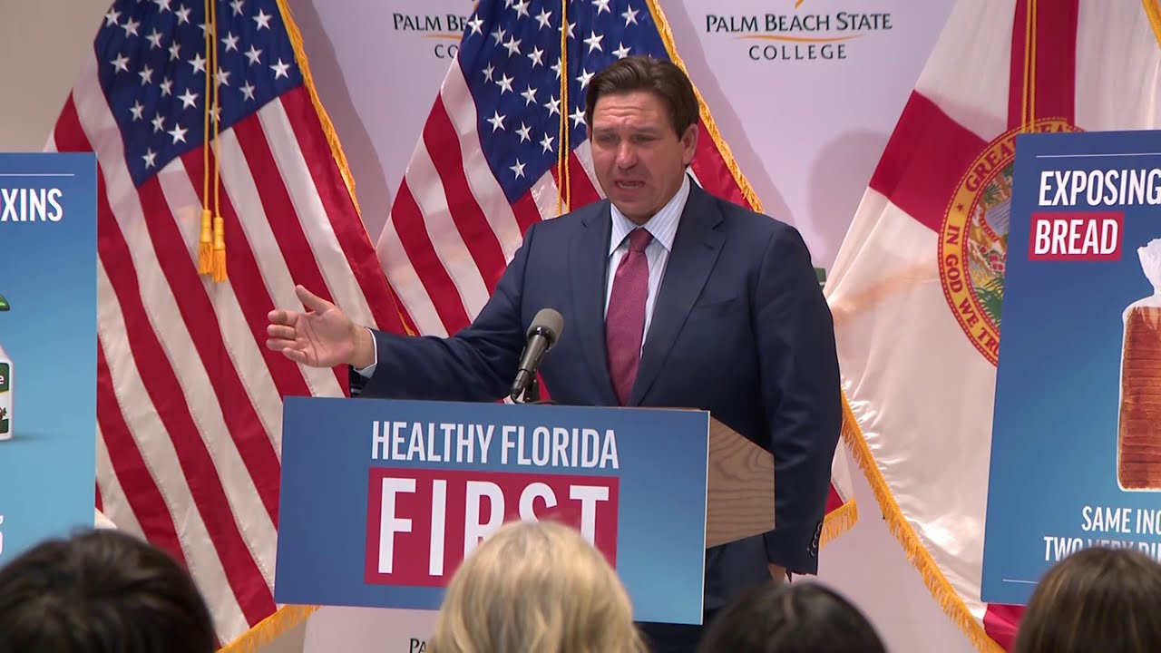 FULL VIDEO: Gov. DeSantis, First Lady talk 'Healthy Florida First' initiative, exposing toxins