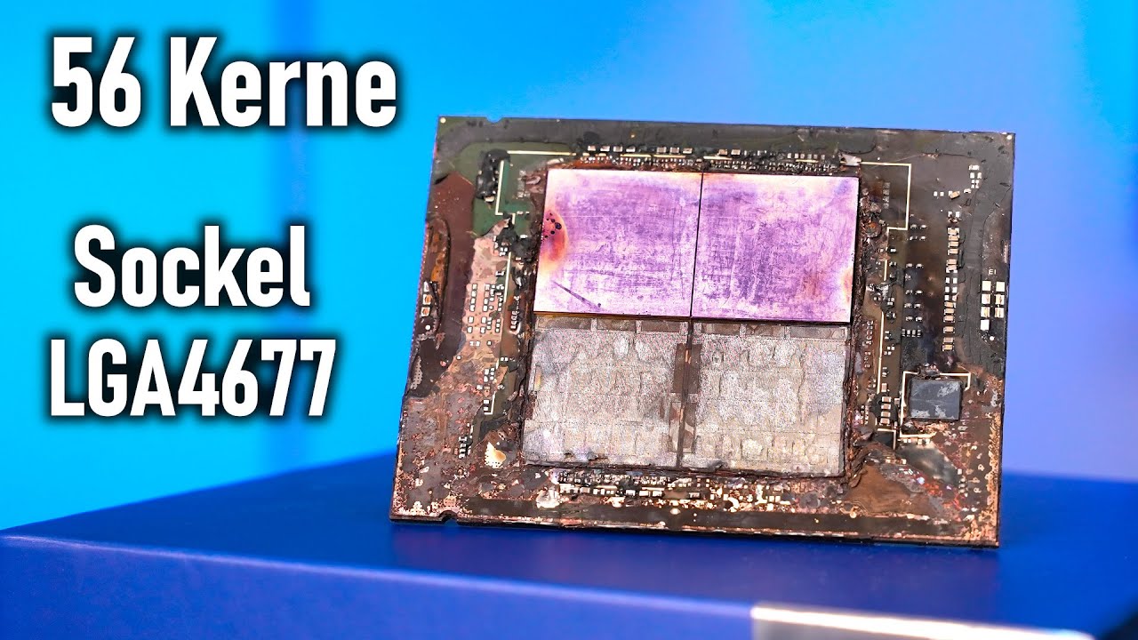 Wir köpfen eine unveröffentlichte 56 Kern Intel CPU - Sapphire Rapids Xeon