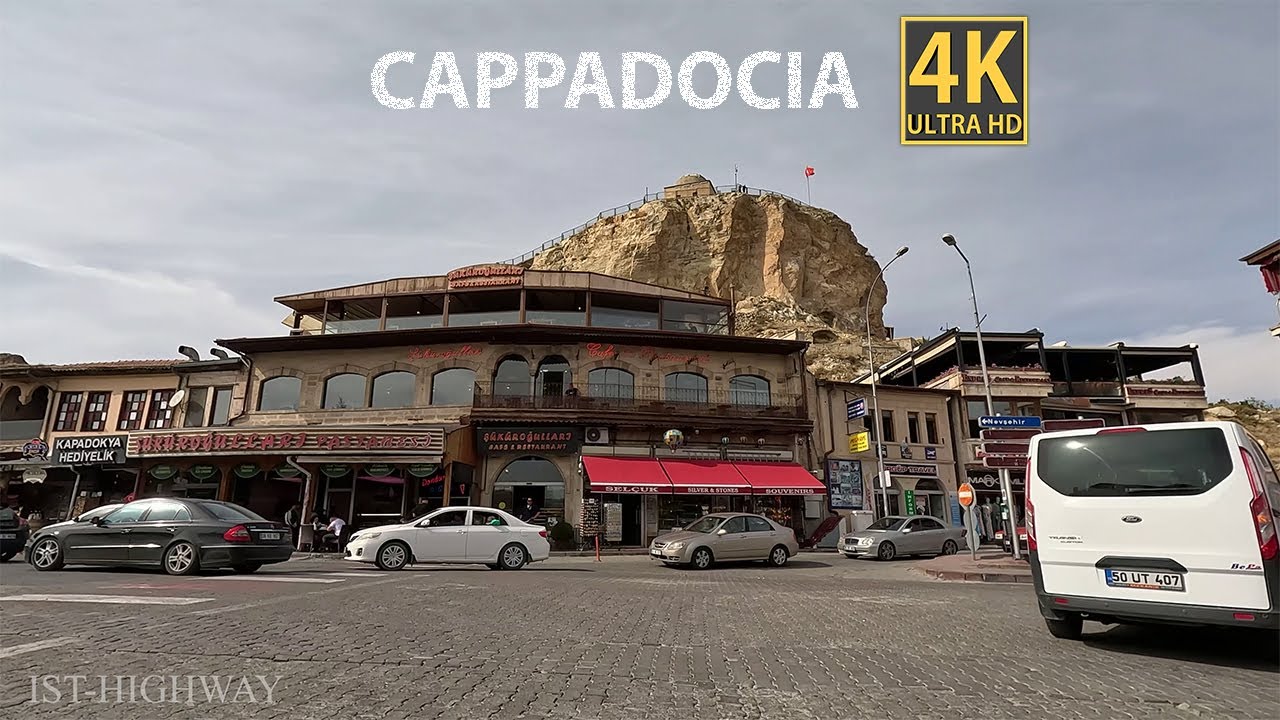 автомобильный тур в Ургупе Каппадокии - Турция 4K
