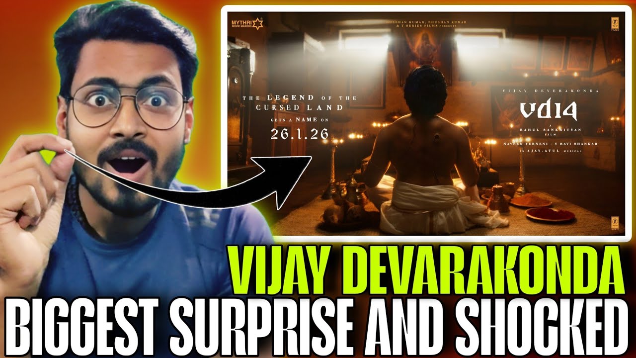 VD14 Title & Theme Announcement REACTION |Vijay Deverakonda | Rahul S | Ajay-Atul | Official Update