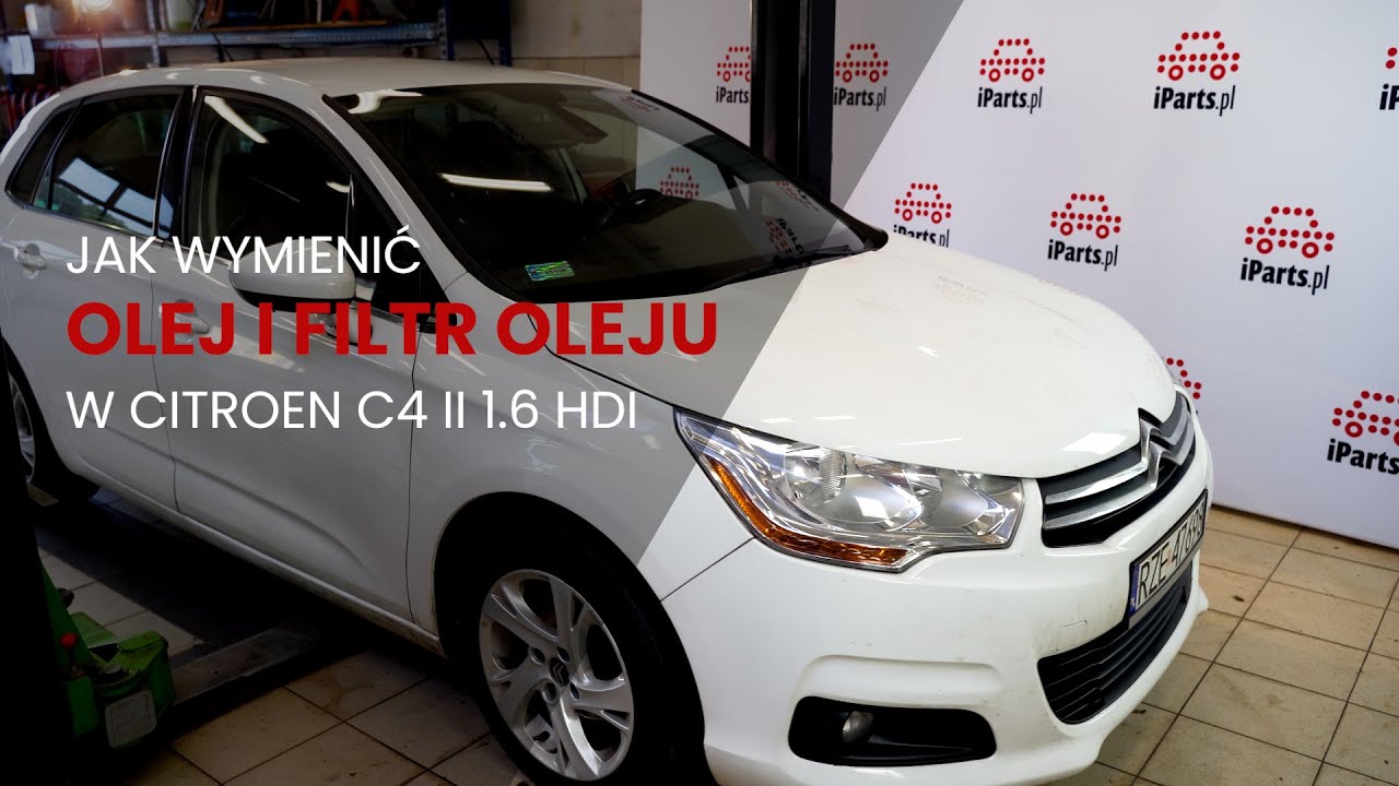 Jak wymienić olej i filtr oleju w Citroenie C4 II?? 🚗 (gościnnie Kinga Wawro)