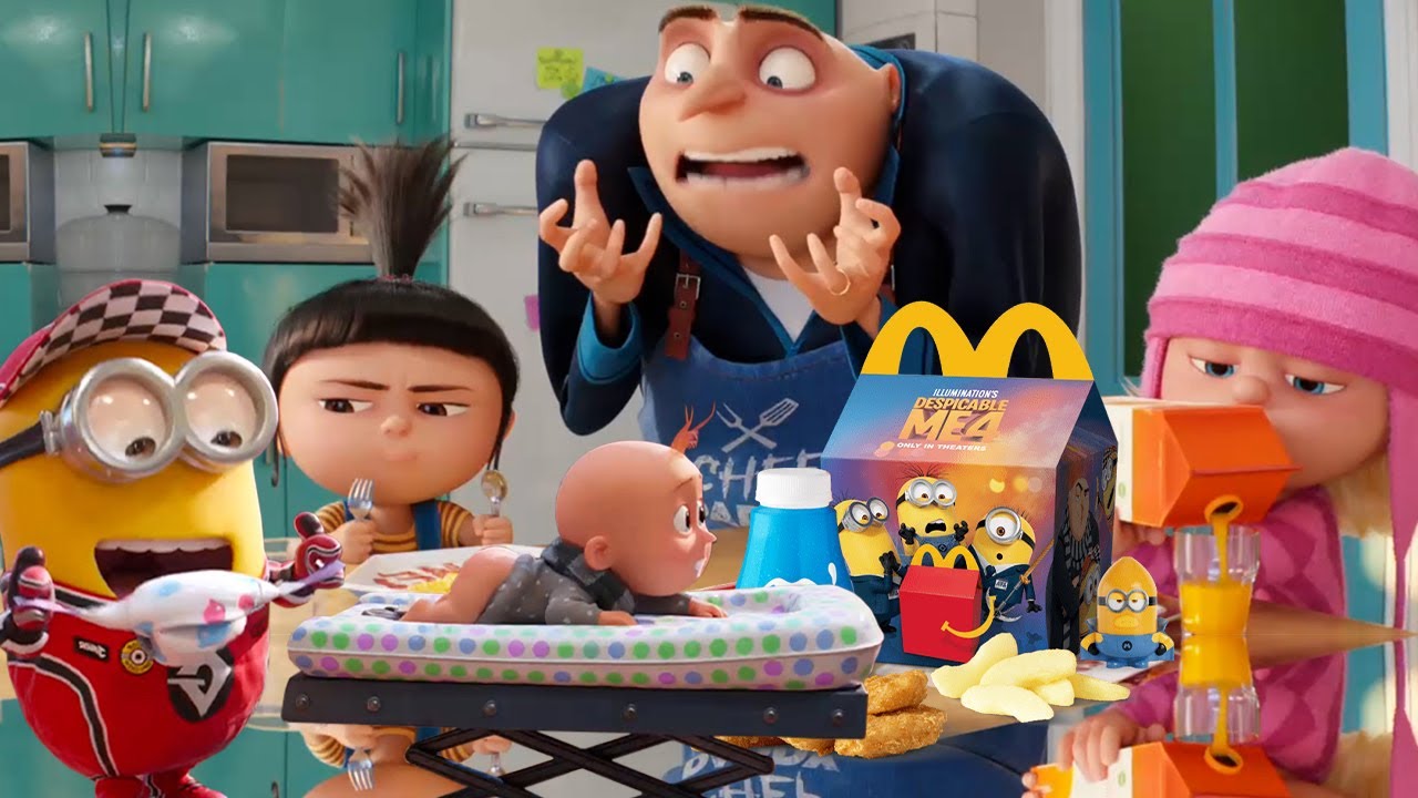 All Despicable Me Minions McDonald's Happy Meal Commercials Through the Years