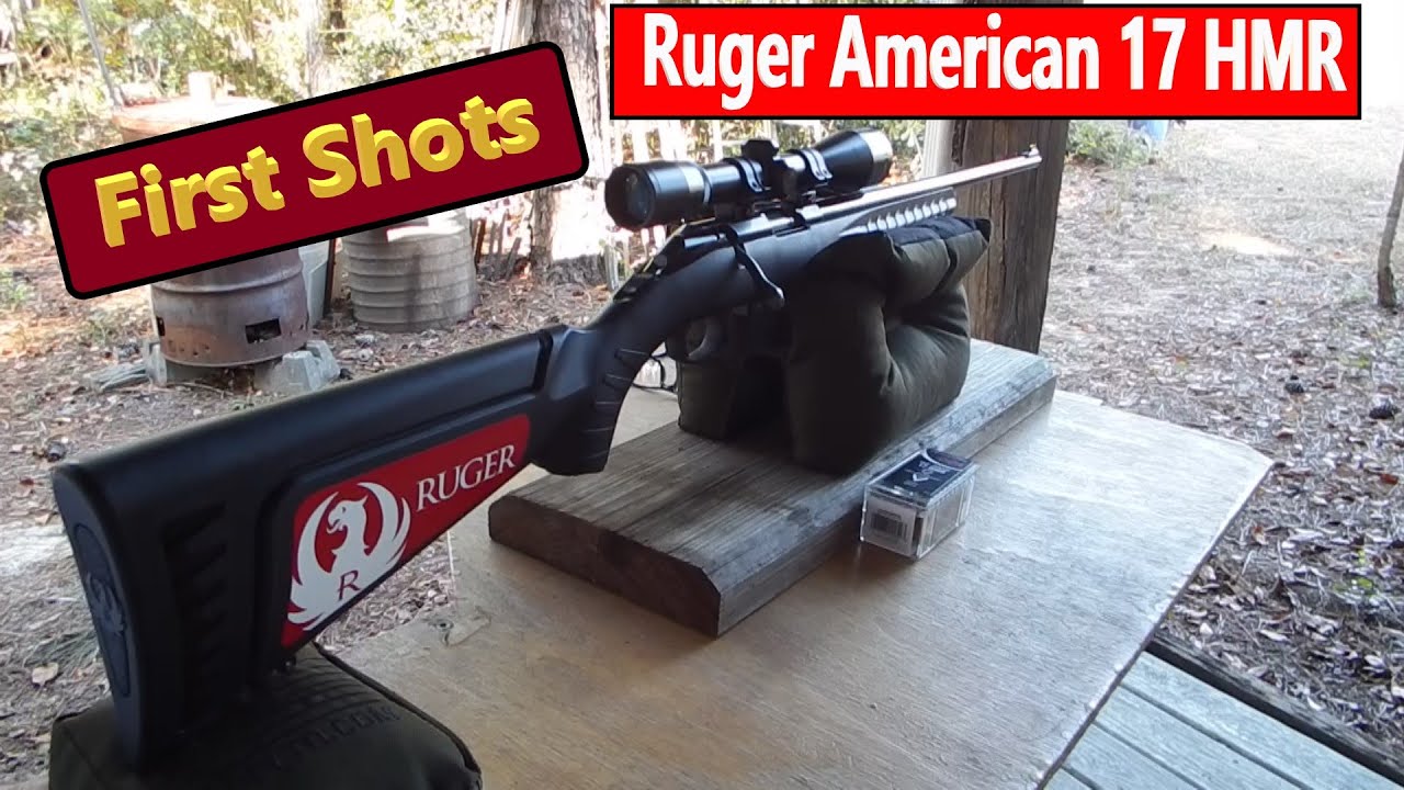 Ruger American 17 HMR - First Shots