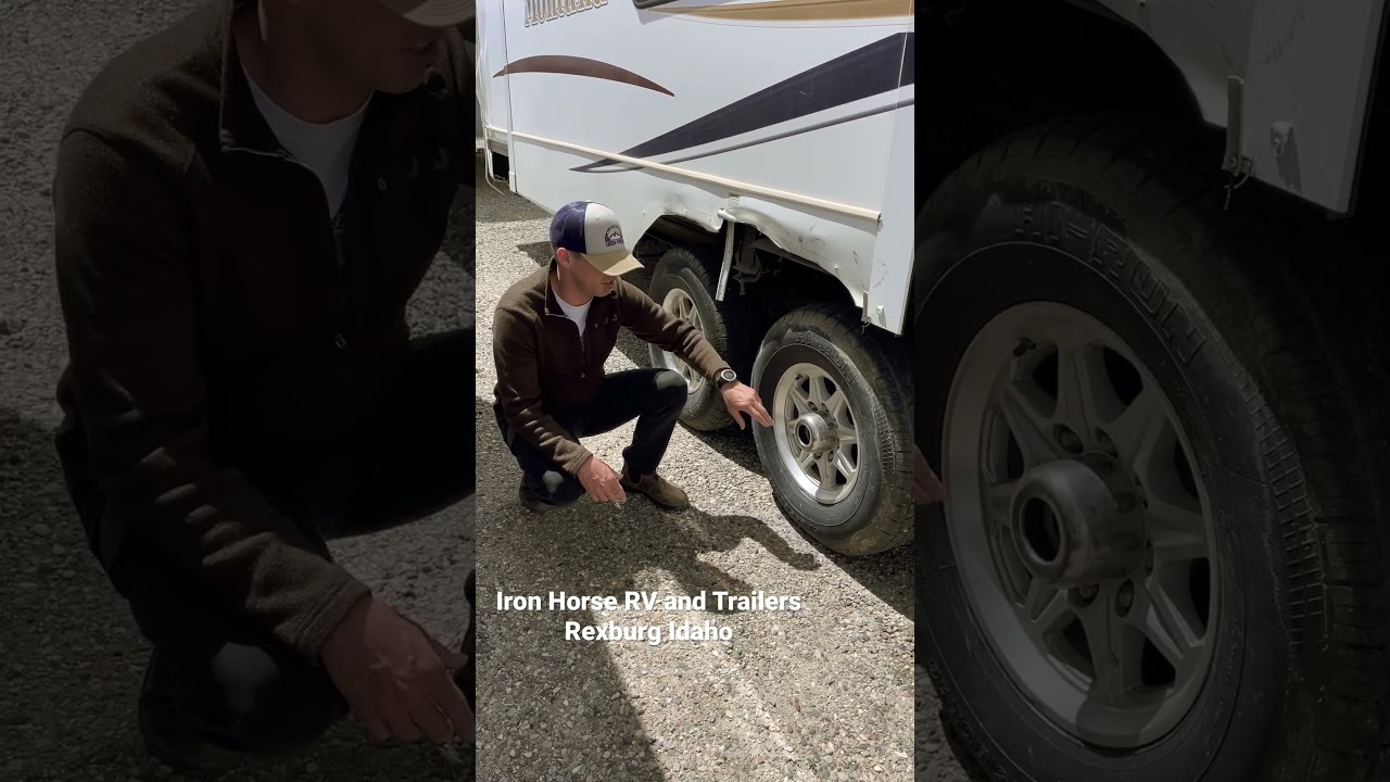 Why do tires blow out on trailers? @ironhorservandtrailers