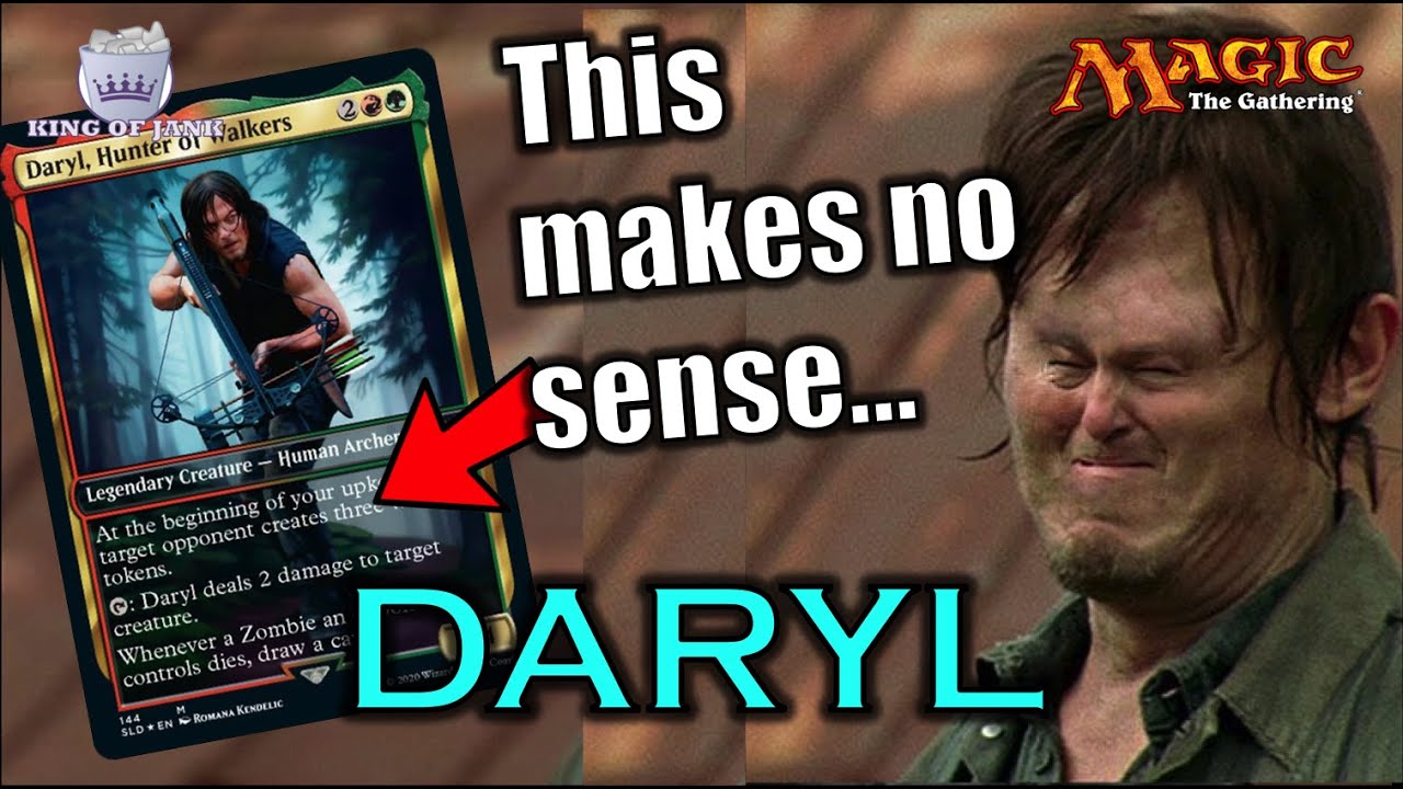 Combo Breakdown: Daryl, Hunter of Walkers | The Rules Issue with MTG Walking Dead Cards.