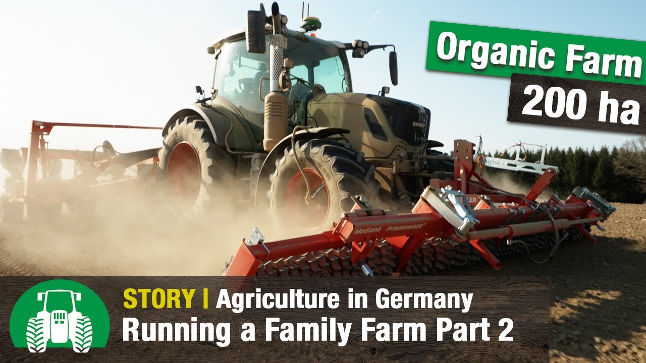 Farm Biolandhof Breitsameter Pt 2: Sowing (Fendt Vario and Fendt GT) | Egg Production | Organic Farm