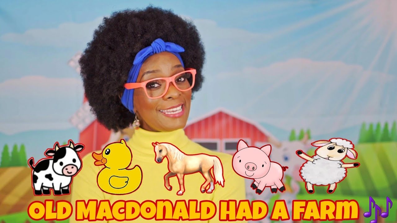 Old Macdonald Had A Farm Song | Nursery | Pre-School