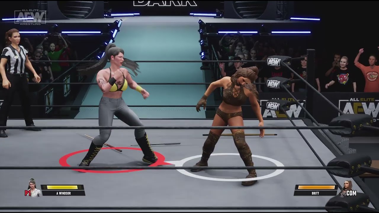 AEW: Fight Forever Alex Windsor vs DrBritt Baker Street FIGHT