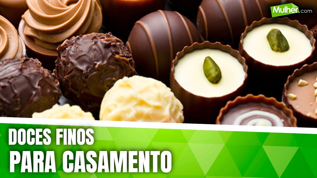 Doces Finos para Casamento e Eventos.
