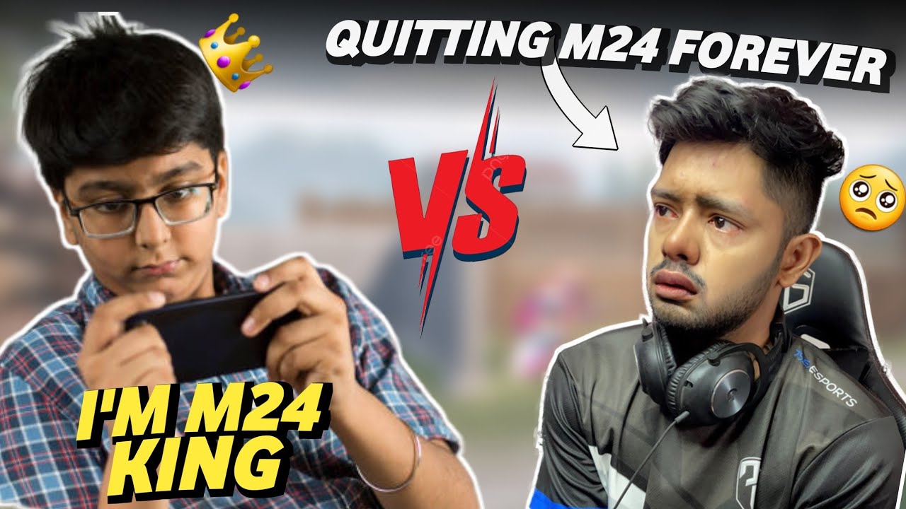 Quitting M24 Forever After This Match 🥺 | TDM 1v1 | Android Gamer - BGMI