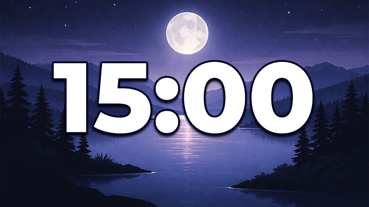 15 Minute Quiet Work Timer – Dark Classroom