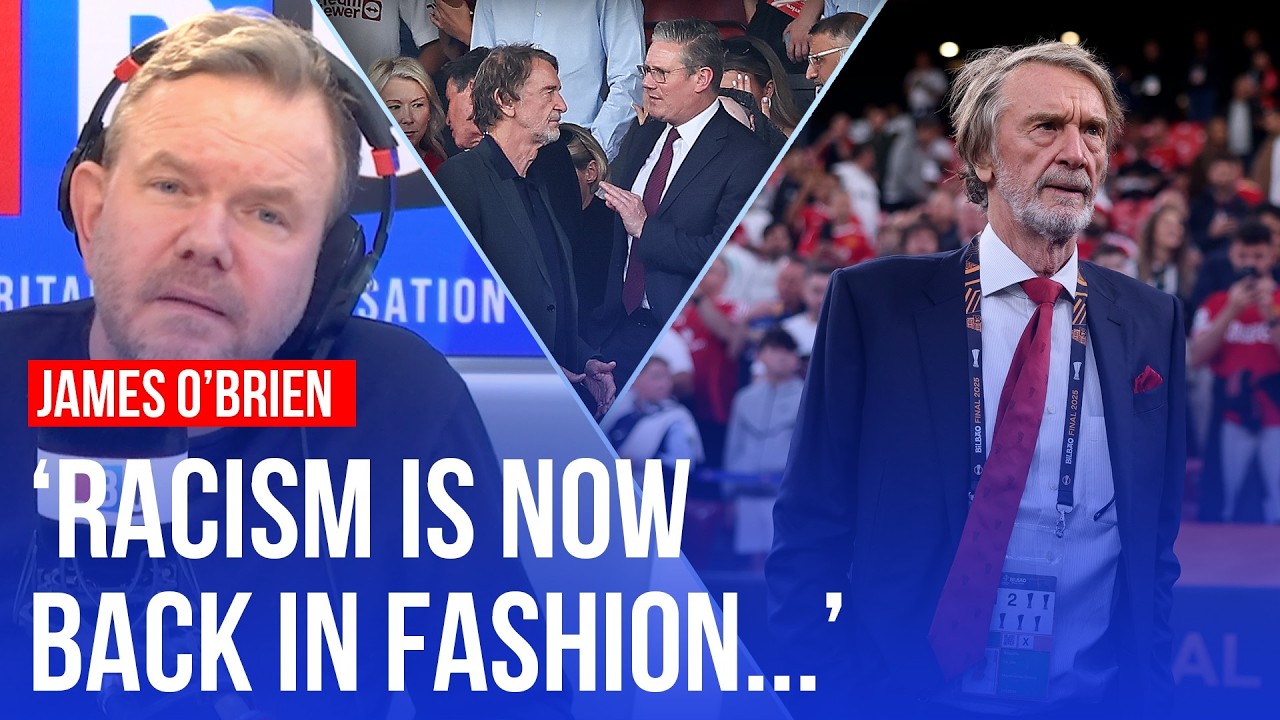 James O’Brien condemns Man Utd owner’s ‘racist’ comments | LBC