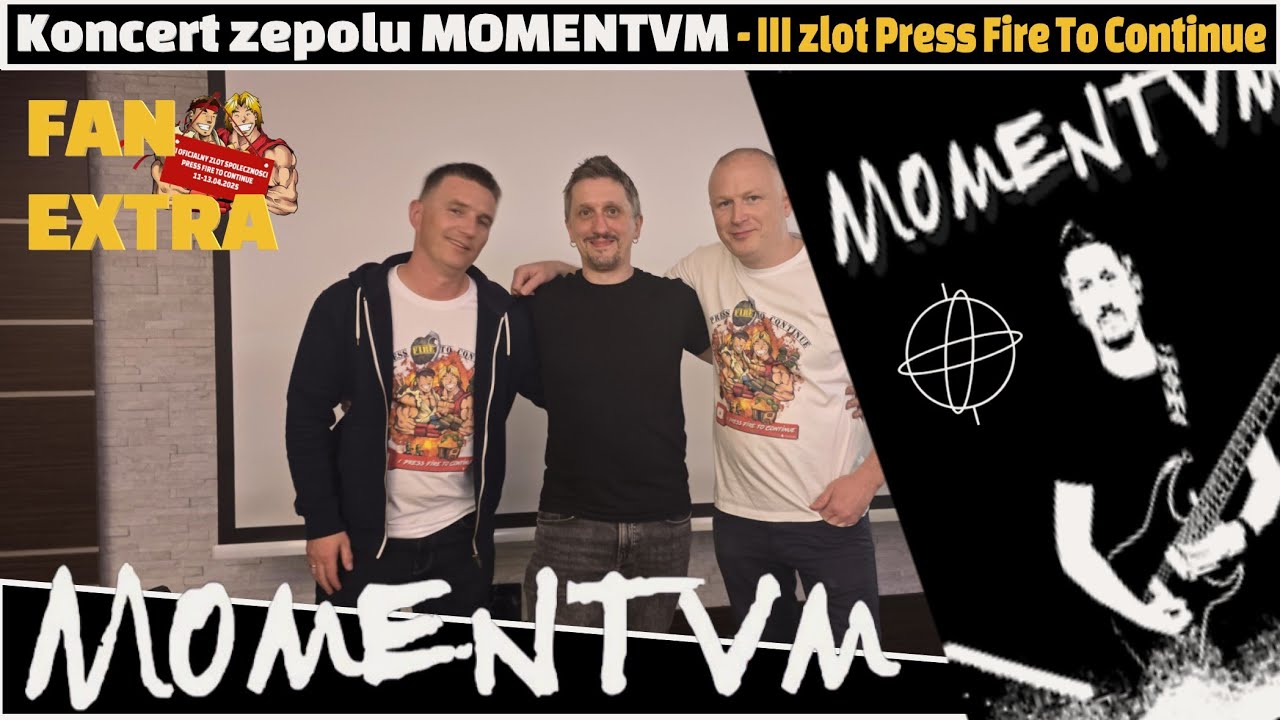 FAN EXTRA - Caly koncert zespołu MOMENTVM (Diablo, Silent Hill, Outrun)(III zlot PFTC) @Momentvm