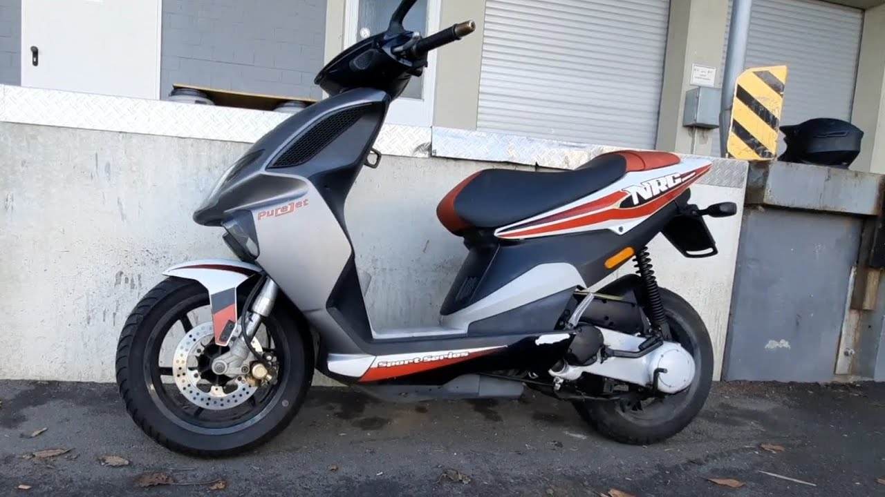 Nowy nabytek Piaggio nrg power DT prezentacja