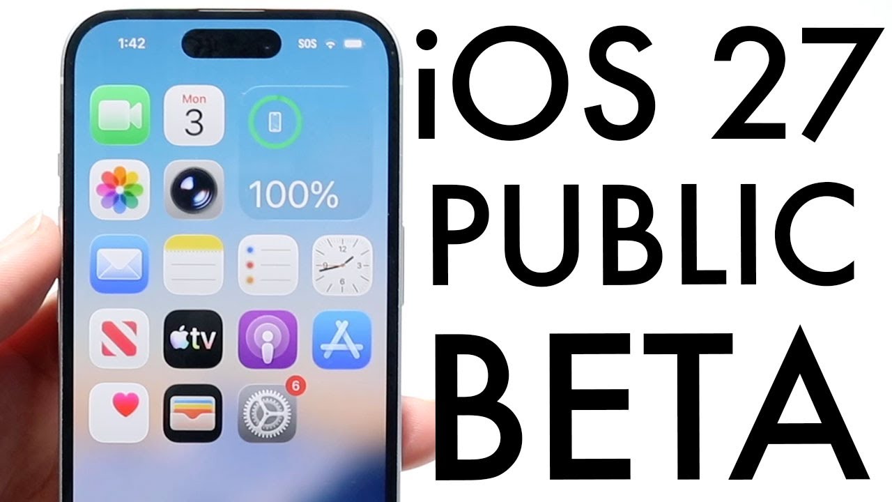 Публичная бета-версия iOS 27