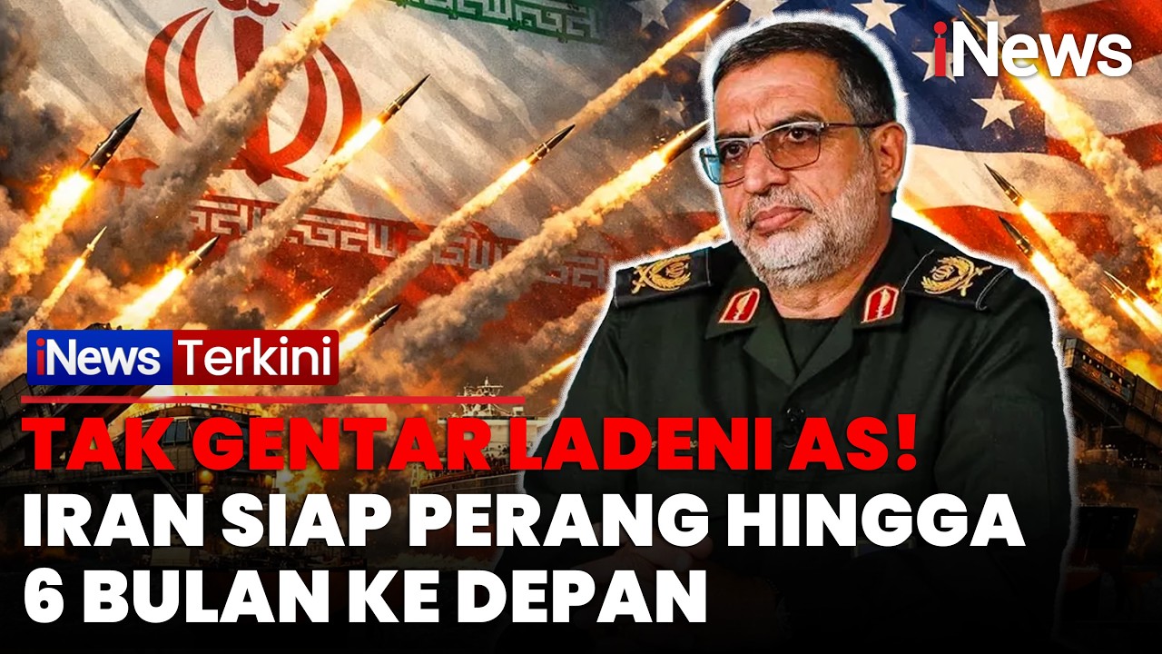 IRAN TAK GENTAR DI BOMBARDIR AS! Nyatakan Siap Perang hingga 6 Bulan ke Depan | iNews Terkini