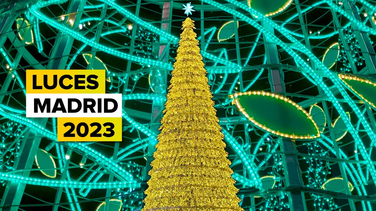 LUCES de NAVIDAD MADRID 2023 ⭐ Paseando por la Ciudad 🎄
