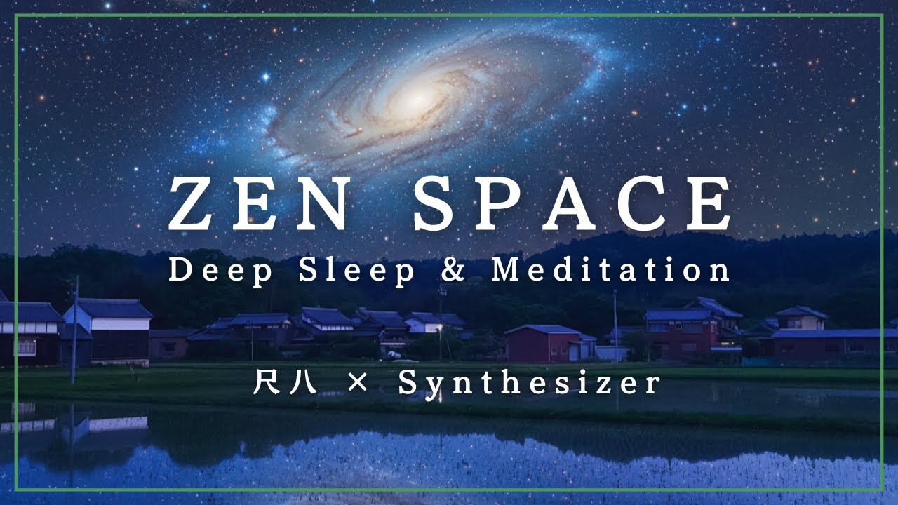 Zen Universe: Healing Music for Stress Relief | Japanese Bamboo Flute & Synth -心身を浄化する瞑想音楽・睡眠音楽
