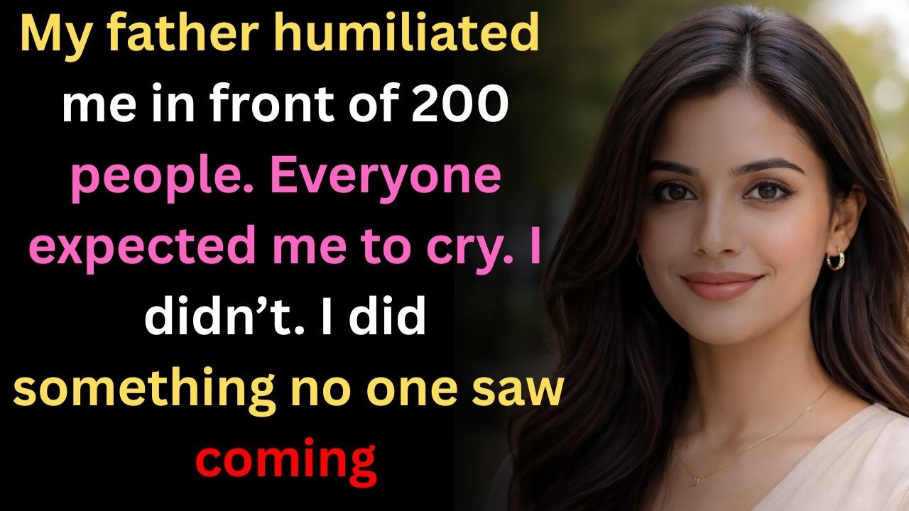 My Father Made Me the Joke of the Night — I Walked Away