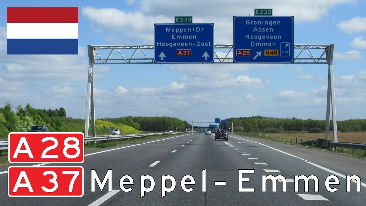 A28 + A37: Meppel - Emmen, NL