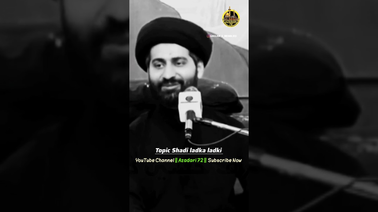 SHADI Ladka🧒 Ladki🧑 Maulana Arif Shah Kazmi || 