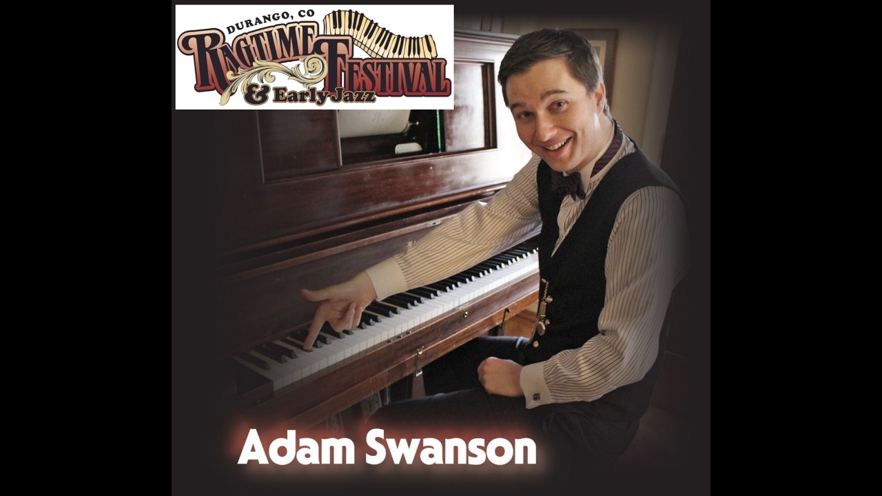 Adam Swanson at Durango Ragtime festival 2025