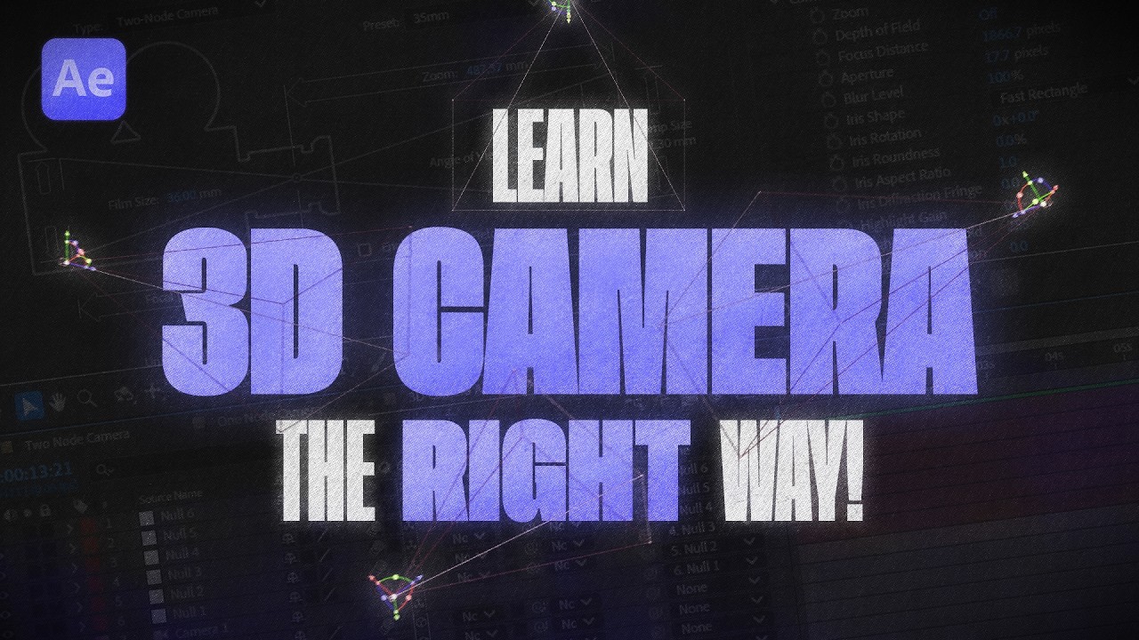 Master Smooth 3D Camera Movements in After Effects (with FREE Project File🔥)