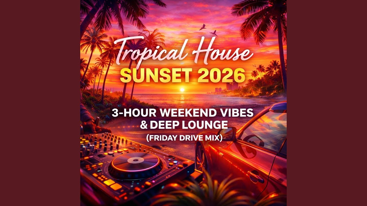 Tropical House Sunset 2026 3 Hour Weekend Vibes Deep Lounge (Friday Drive)