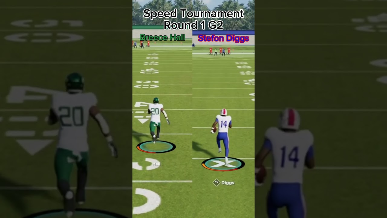 Speed Tournament Bills Vs Jets #madden #nfl #madden24 #race