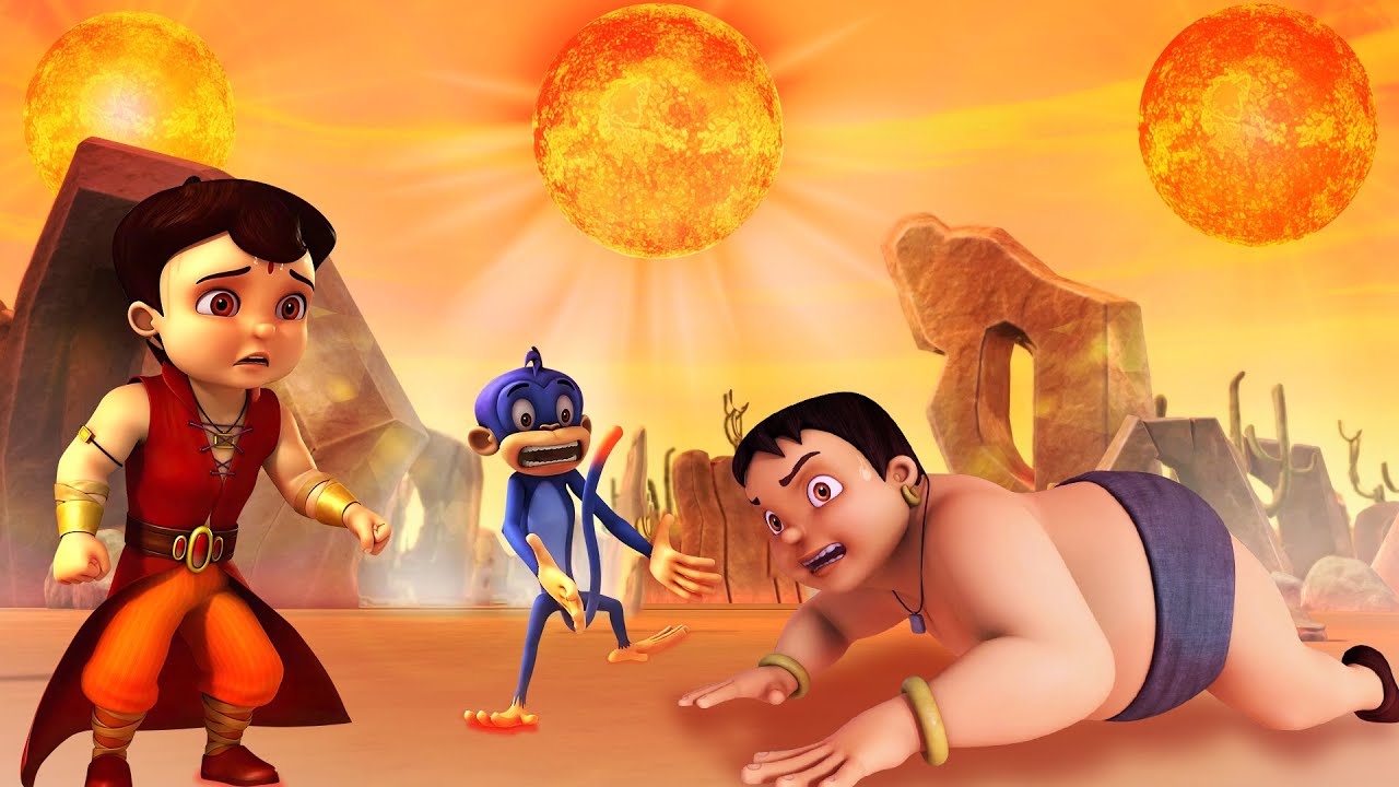 Super Bheem - Sabase Garam Grah | Adventure Videos for Kids | Cartoons for Kids